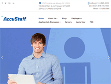 Tablet Screenshot of accustaffny.com